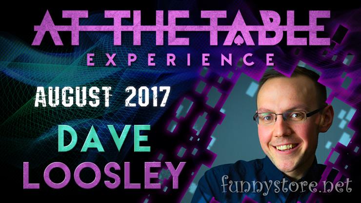 At The Table Live Lecture Dave Loosley (August 2nd 2017)