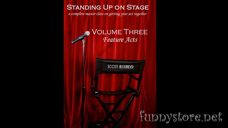 (image for) Scott Alexander - Standing Up on Stage Volume 3 Feature Acts