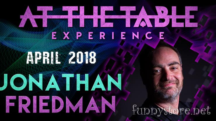 (image for) At the Table Live Lecture Jonathan Friedman