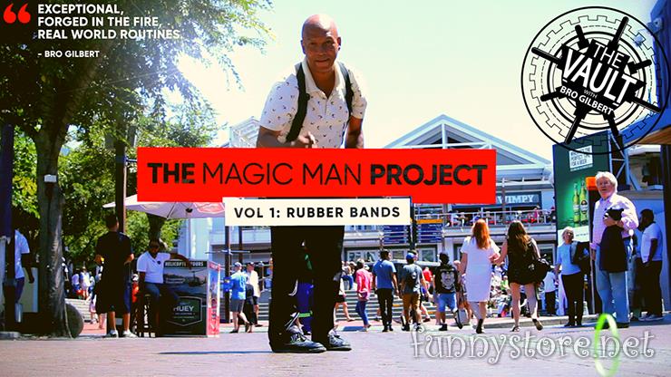 (image for) Andrew Eland - The Vault - The Magic Man Project (Volume 1 Rubber Bands)