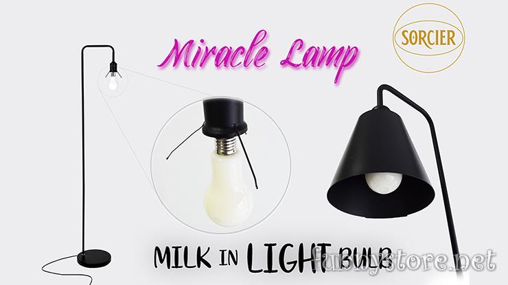 (image for) Sorcier Magic - Miracle Lamp Milk in Light Bulb with Remote STAGE