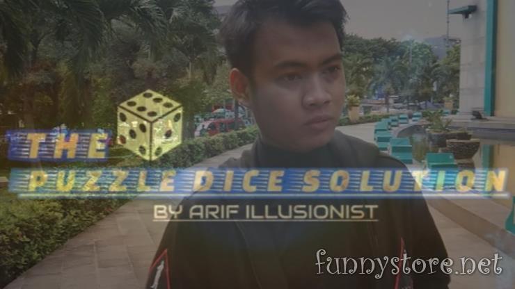 (image for) Arif illusionist - The Puzzle Dice Solution