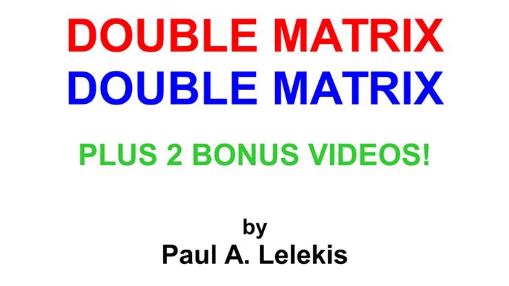 (image for) Paul A. Lelekis - DOUBLE MATRIX