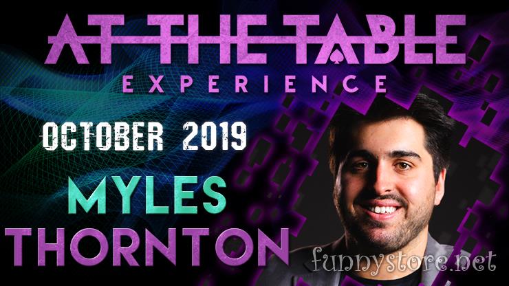 (image for) At The Table Live Lecture Myles Thornton (October 16th 2019)