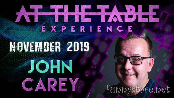 (image for) At The Table Live Lecture John Carey 2 (November 20th 2019)