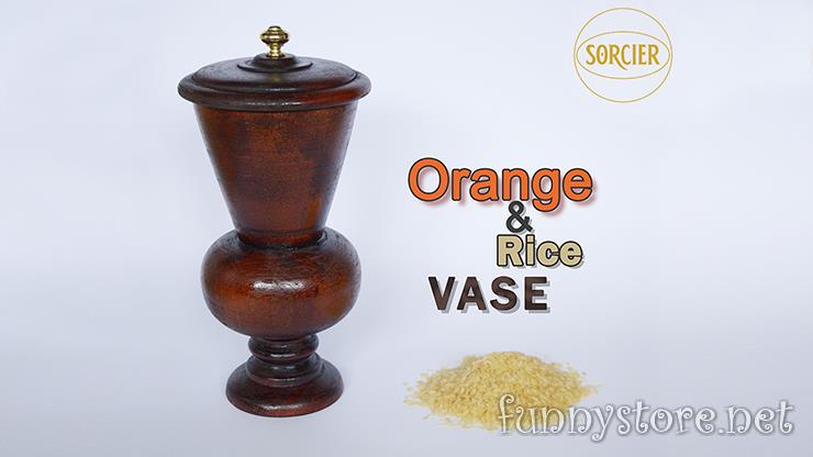 (image for) Sorcier Magic - Orange and Rice Vase