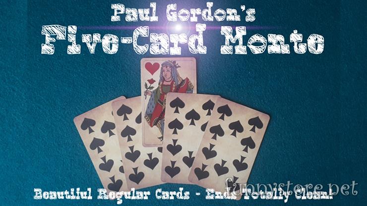 (image for) Paul Gordon - FIVE CARD MONTE