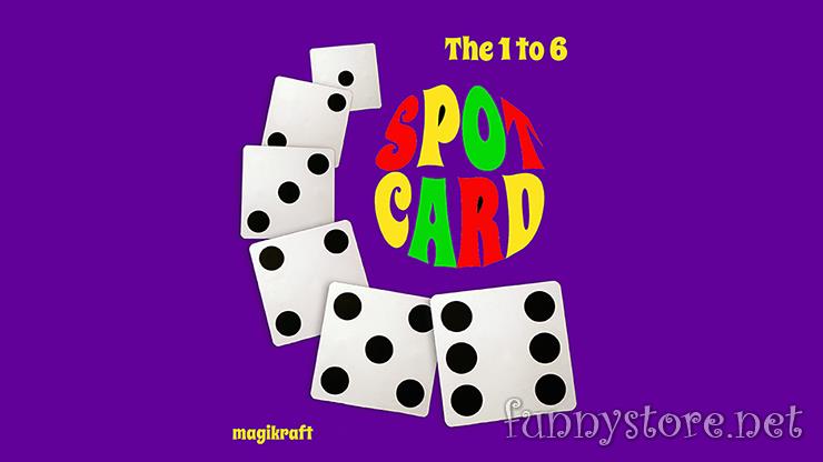 (image for) Martin Lewis - 1 TO 6 SPOT CARD