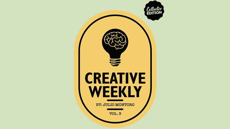 (image for) Julio Montoro - CREATIVE WEEKLY VOL. 3 LIMITED