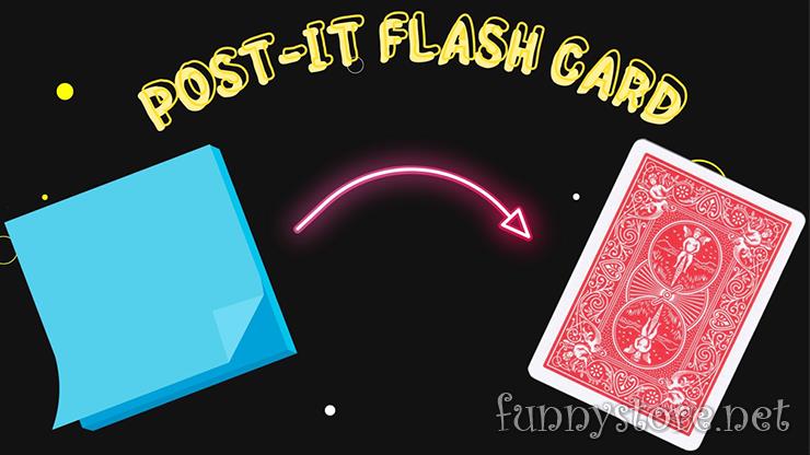 (image for) Anthony Vasquez - Post-it Flash Card