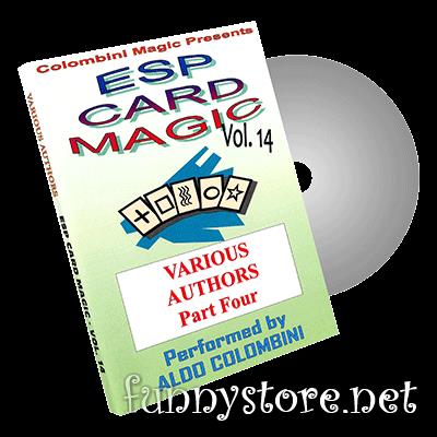 (image for) Aldo Colombini - ESP Card Magic Vol. 14: Various Authors Part 4