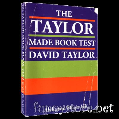 (image for) David Taylor - Taylor Made Book Test
