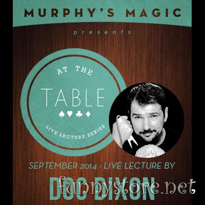(image for) At The Table Live Lecture Doc Dixon (September 17th 2014)