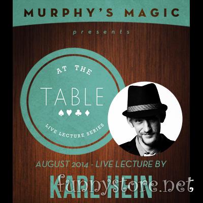 (image for) At The Table Live Lecture Karl Hein (August 6th 2014)