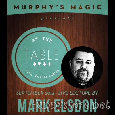 (image for) At The Table Live Lecture Mark Elsdon (September 24th 2014)
