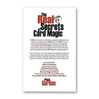 (image for) Paul Gordon - The Real Secrets of Card Magic (PDF)
