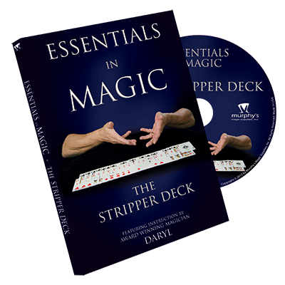 (image for) DARYL - Essentials in Magic : The Stripper Deck (DVD)