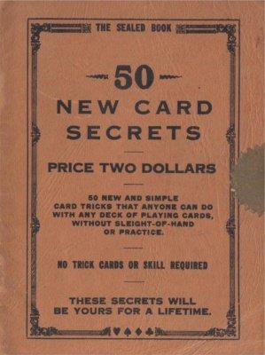 (image for) Frank La Fontaine & Dai Vernon - 50 New Card Secrets (1930)