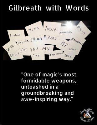 (image for) Dustin Marks - Gilbreath with Words