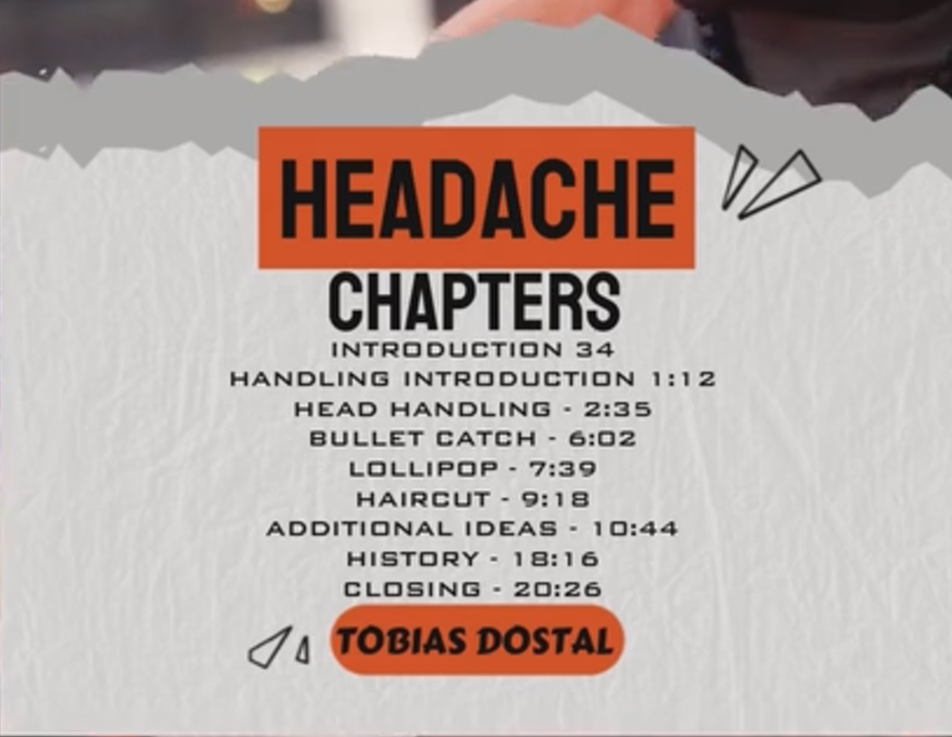 (image for) Tobias Dostal - Headache