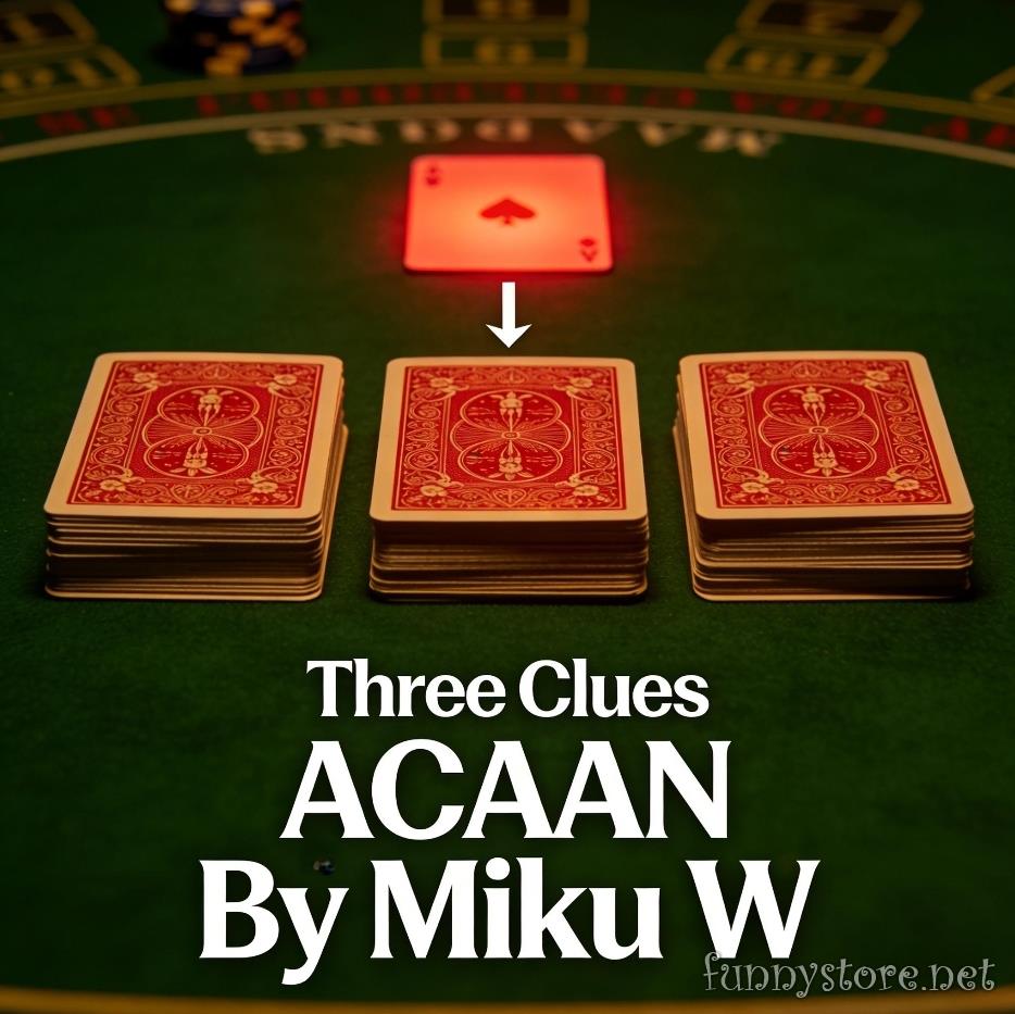 (image for) Miku W - Three Clues ACAAN