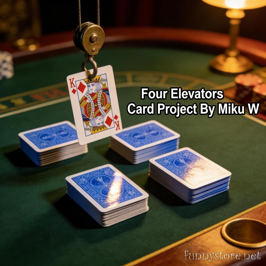 (image for) Miku W - Four Elevators Card Project