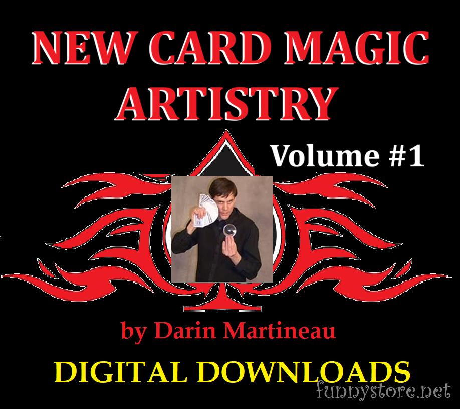 (image for) Darin Martineau - New Card Magic Artistry Volume 1