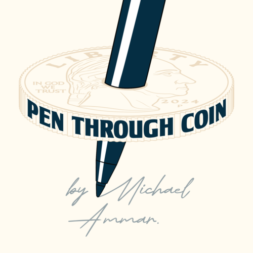 (image for) Michael Ammar - Pen Through Coin
