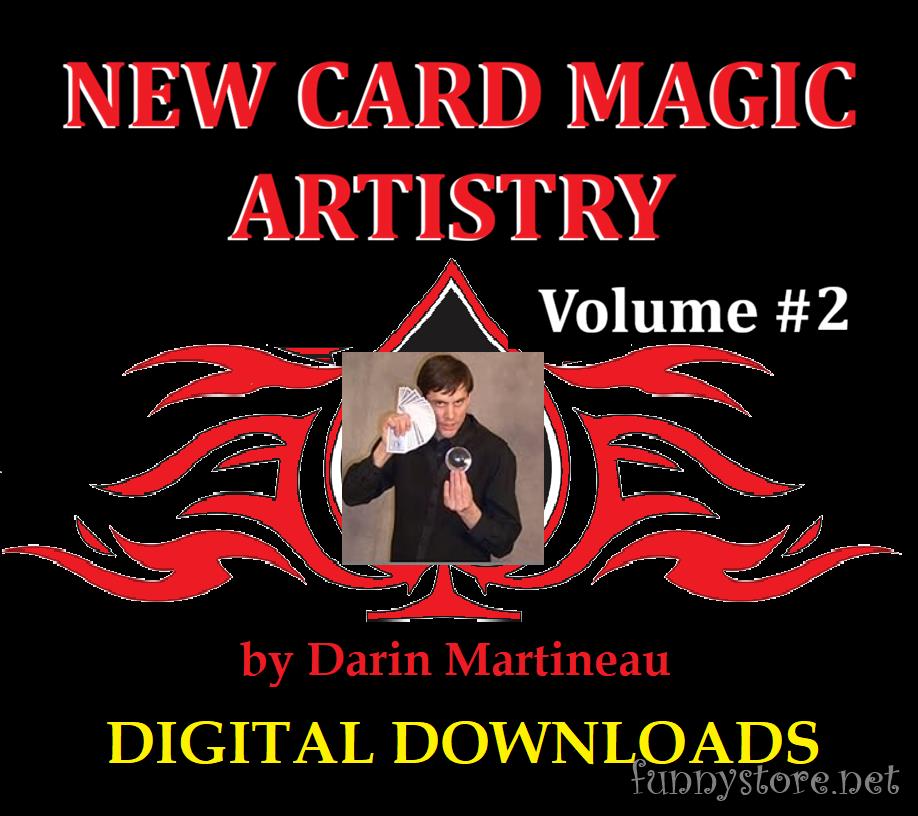 (image for) Darin Martineau - New Card Magic Artistry Volume 2