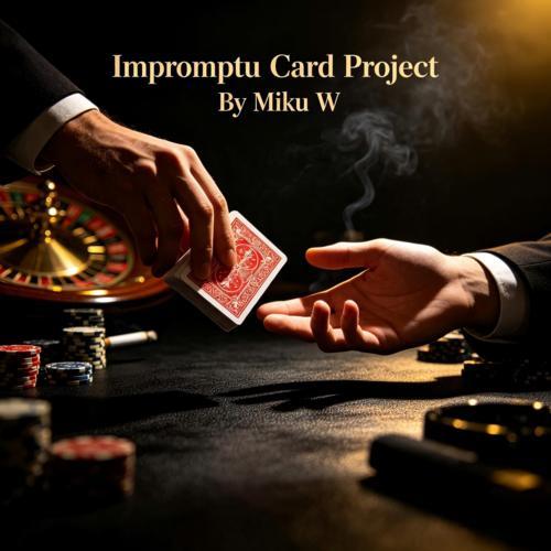 (image for) Miku W - Impromptu Card Project
