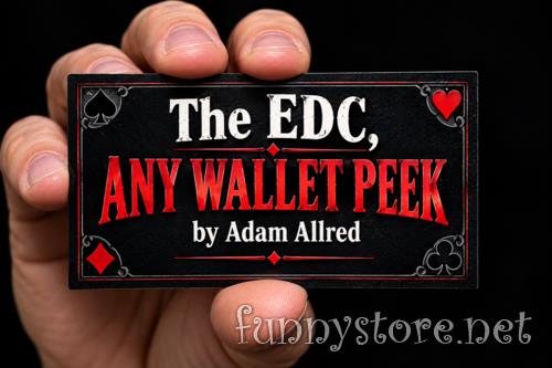 (image for) Adam Allred - The EDC, Any Wallet Peek