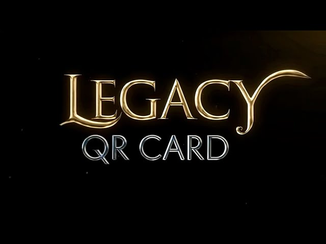 (image for) Greg Rostami - Legacy (QR Card) (Video)