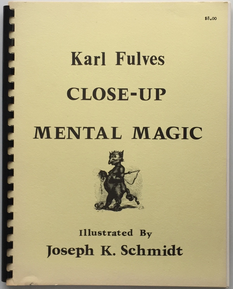 (image for) Karl Fulves - Close-Up Mental Magic