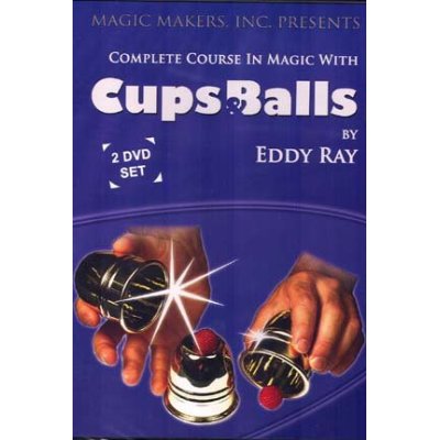 Eddy Ray - Complete Course in Magic with Cups & Balls (1-2) (DVD)