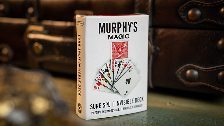 (image for) Murphy's Magic - SURE SPLIT Invisible Deck Bicycle
