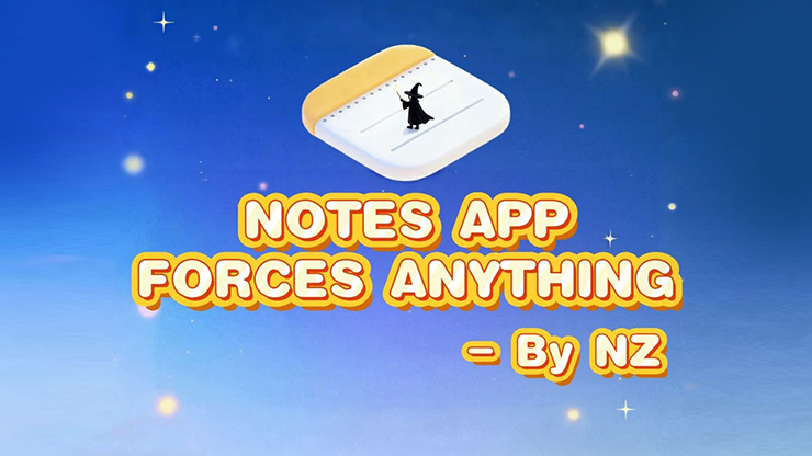 (image for) Richard Zeng & Bacon Magic - Notes App Forces Anything