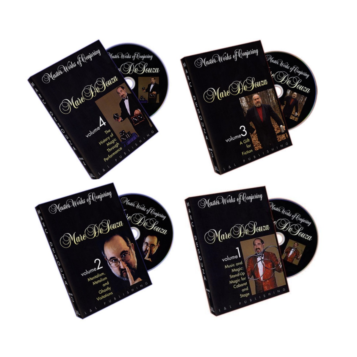 (image for) Marc DeSouza - Master Works of Conjuring (1-4) (DVD)