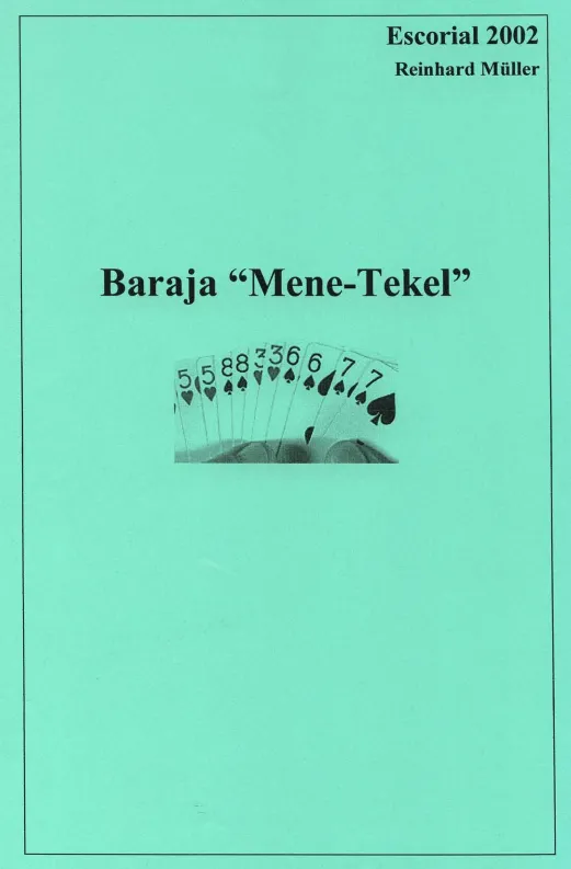 (image for) Reinhard Muller - Baraja Mene-Tekel