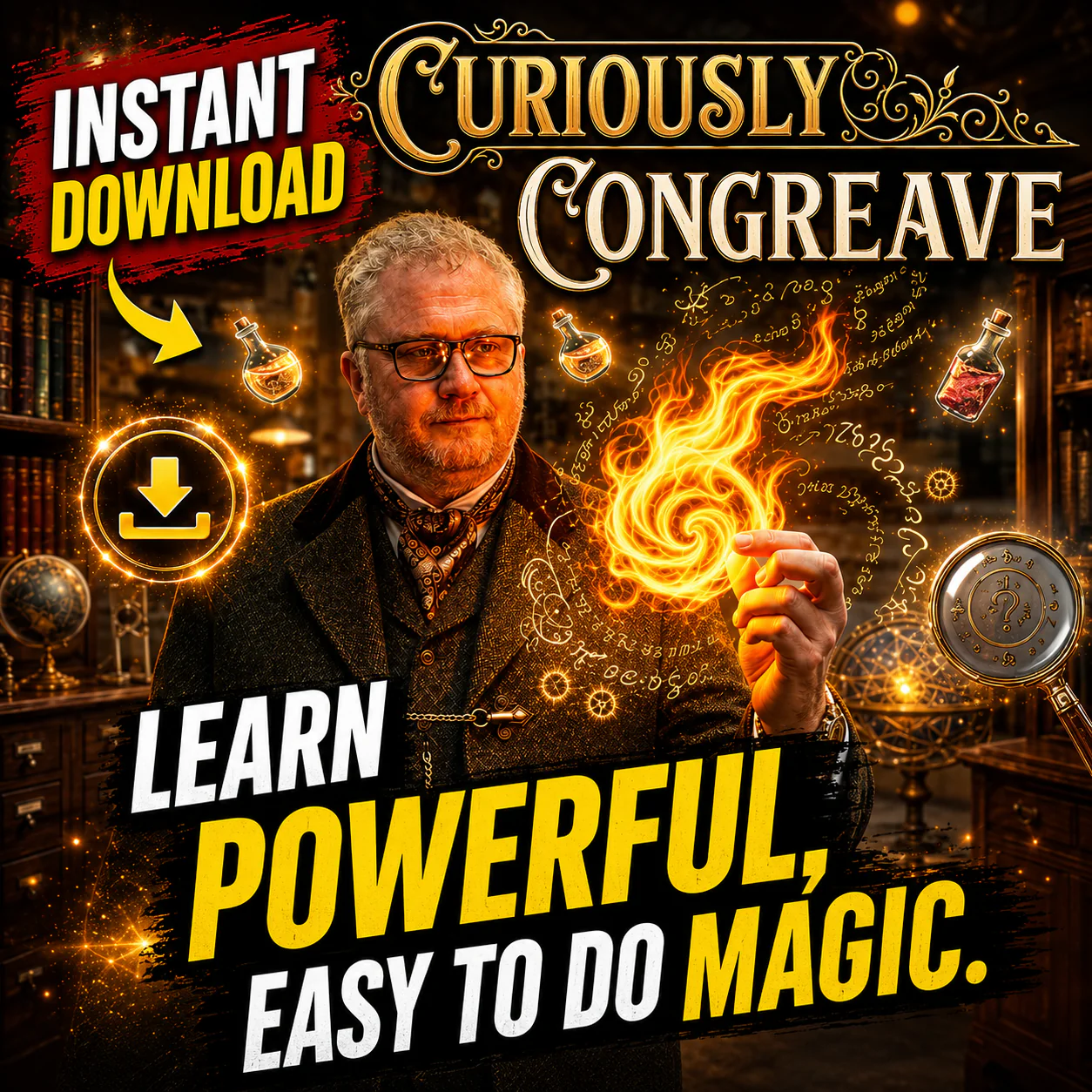 (image for) Alakazam Online Magic Academy - Curiously Congreave Academy