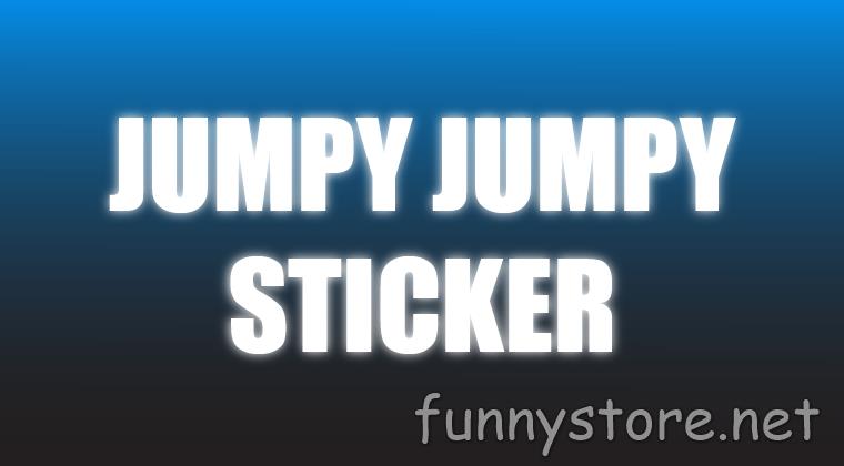 (image for) Craig Petty - Jumpy Jumpy Sticker (Netrix)