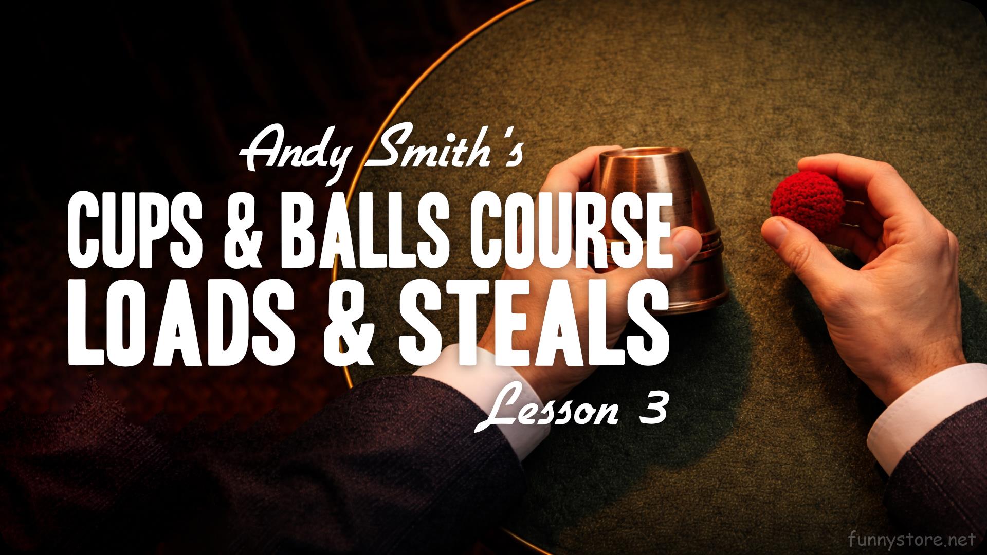(image for) Andy Smith - Cups and Balls Course Lesson 3