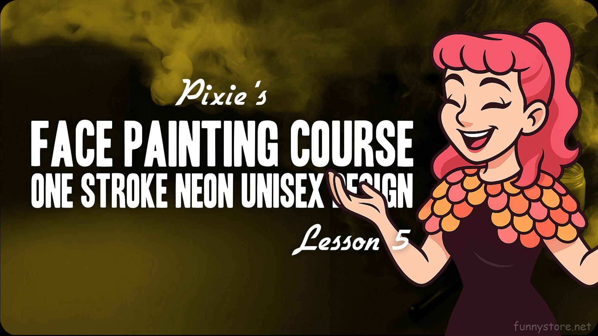 (image for) Pixie - Face Painting Course with Pixie Lesson 5