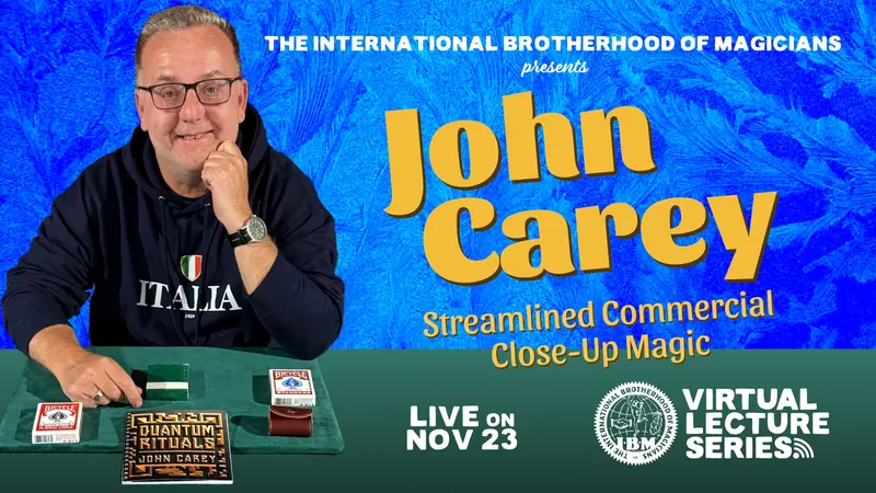 (image for) John Carey - I.B.M Virtual Lecture (2025-11-23)