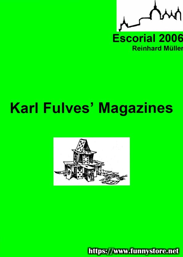 (image for) Reinhard Muller - Karl Fulves Magazines