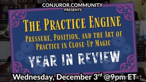 (image for) Conjuror Community Club - The Practice Engine: Year In Review