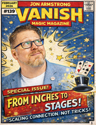 (image for) Vanish Magazine #139 February 2026