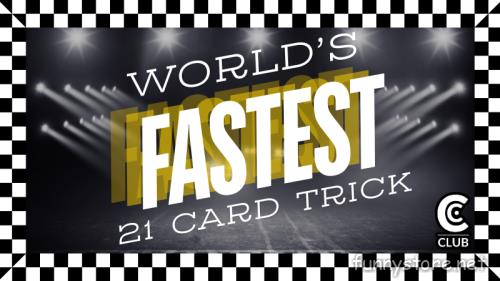 (image for) Conjuror Community Club - World's Fastest 21 Card Trick