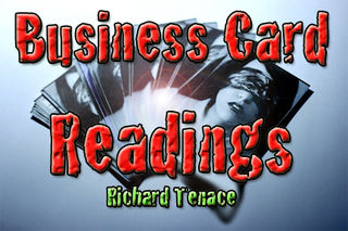 (image for) Richard Tenace - Business Card Readings