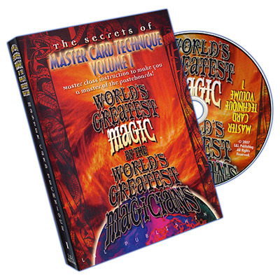 (image for) World's Greatest Magic - Master Card Technique Volume 1 (DVD)