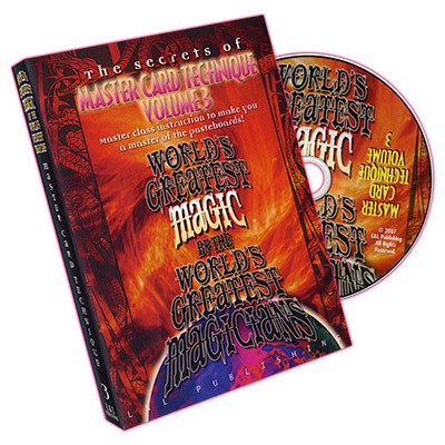 (image for) World's Greatest Magic - Master Card Technique Vol 3 (DVD)